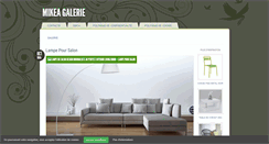 Desktop Screenshot of mikea-galerie.com